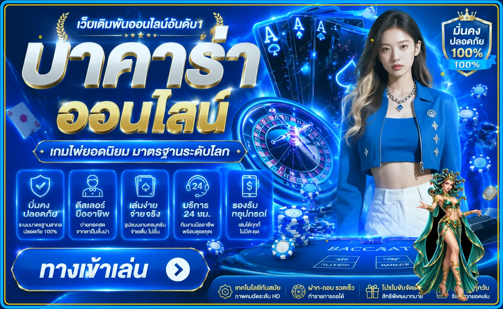 new65 คาสิโนสด วิธีเลือกโต๊ะและอ่านกติกาก่อนเริ่ม พร้อมภาพประกอบโทนฟ้าและทอง